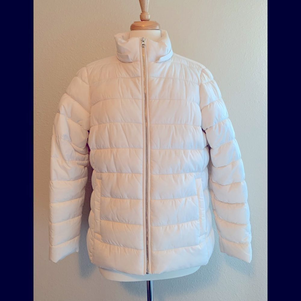 Loft puffer jacket.